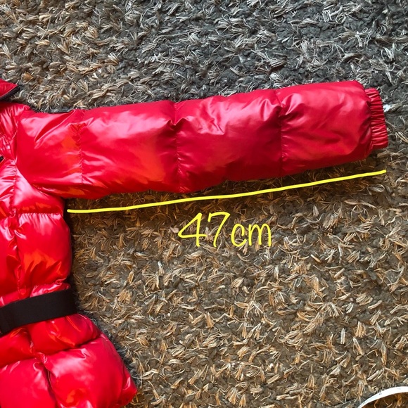 Red Michael Kors Puffer Jacket (Small) - Picture 6 of 6